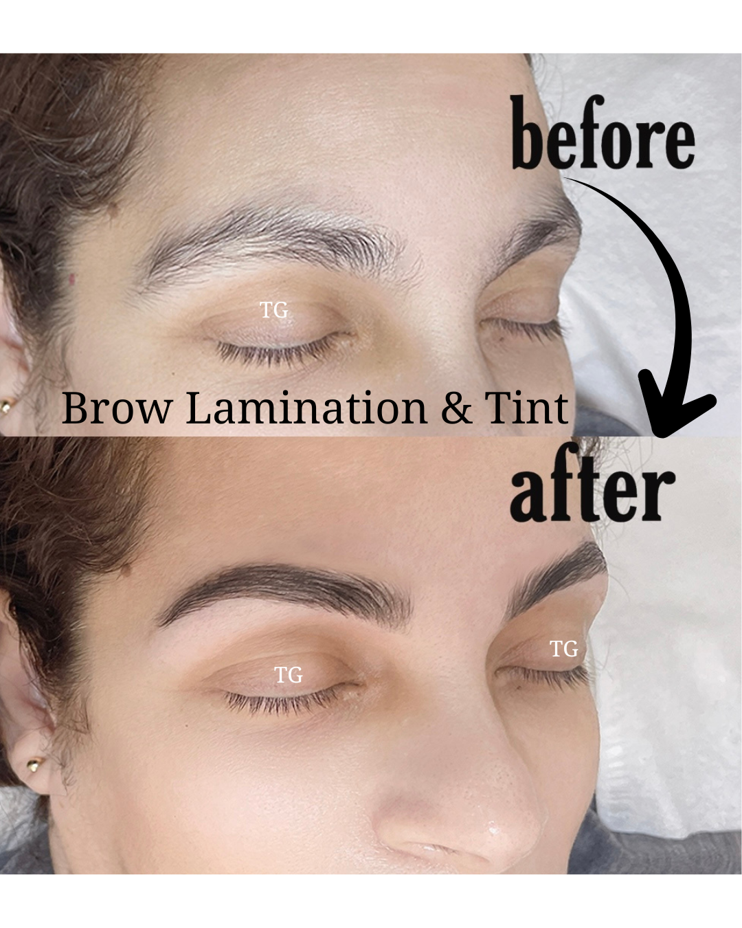 Brow Lamination Result 1