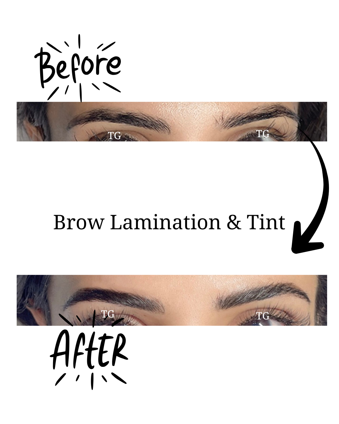 Brow Lamination Result 3