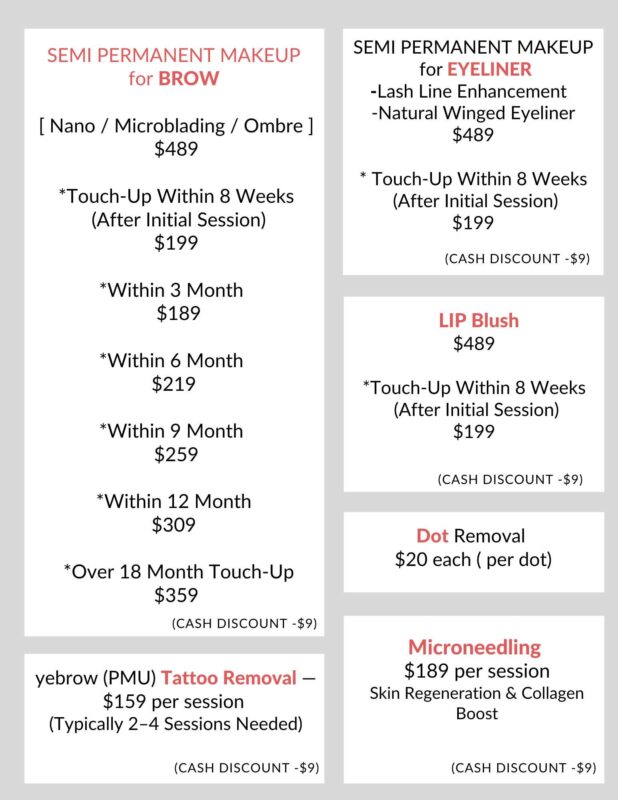 copy of copy of copy of beige floral minimalist beauty salon price list flyer (us letter) (5)