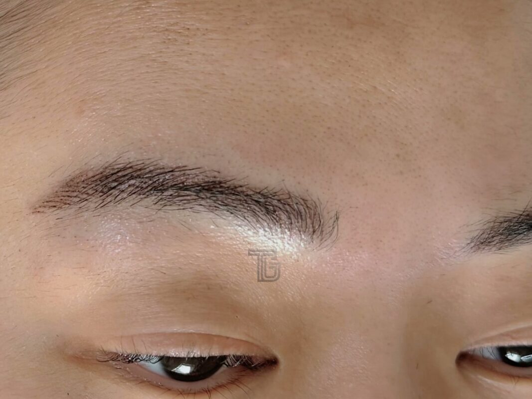 nano brows vi after thumb